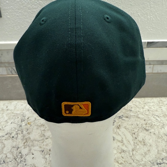 New Era 59FIFTY Oakland Athletics Green /Orange Battle of the bay - Picture 5 of 9